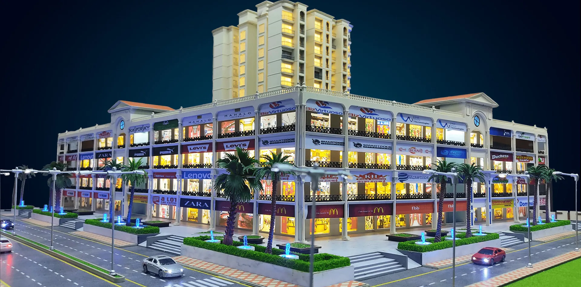 Interactive Site Masterplan Model